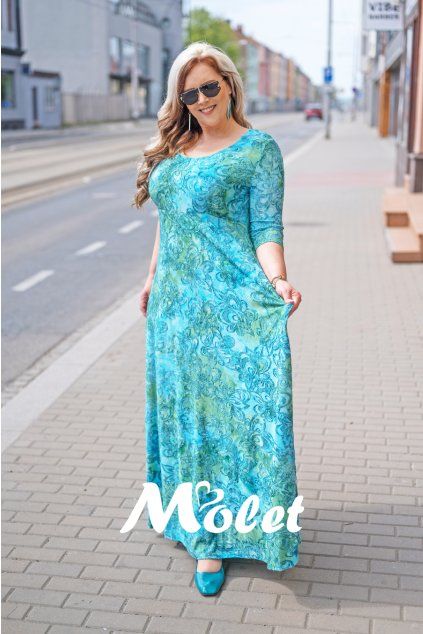 dámské šaty xxl molet.cz