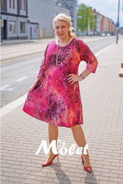 dámské šaty xxl molet.cz