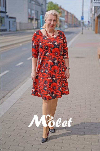 šaty xxl Molet.cz
