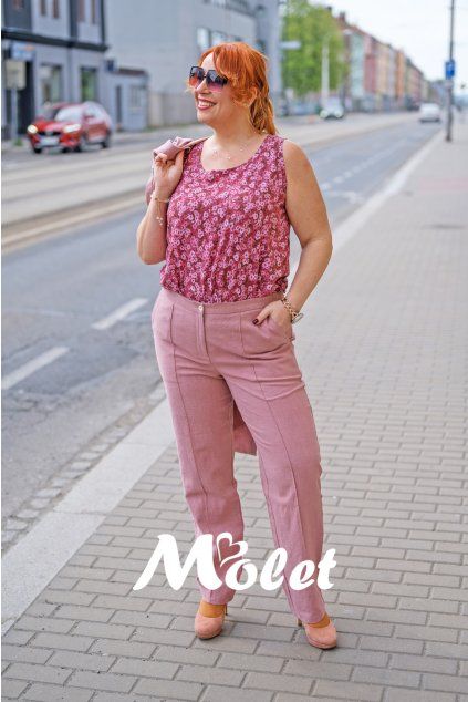 kalhoty plus size Molet.cz