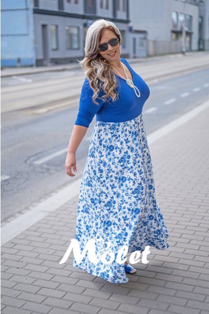 šaty pro plnoštíhlé Molet.cz