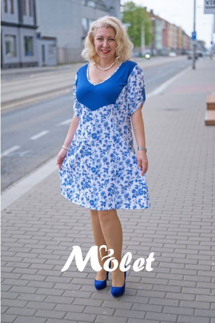 šaty pro plnoštíhlé Molet.cz