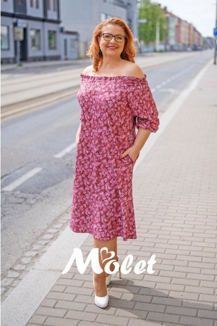 letní šaty xxl Molet.cz