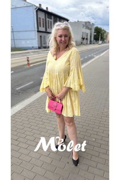 Sára šaty žluté
