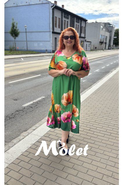 Kikina šaty zelené