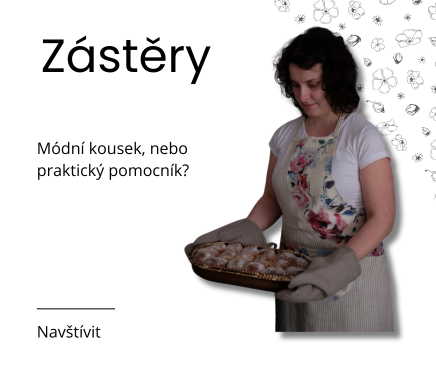 lněné zástěry
