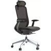 Kancelářská židle BESSEL černý plast, černá 1