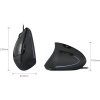 Perixx vertikální ergonomická myš pro leváky s 2 úrovní DPI a USB kabelem 3
