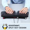 Perixx Periboard ergonomická split klávesnice s nastavitelným úhlem a USB kabelem 3