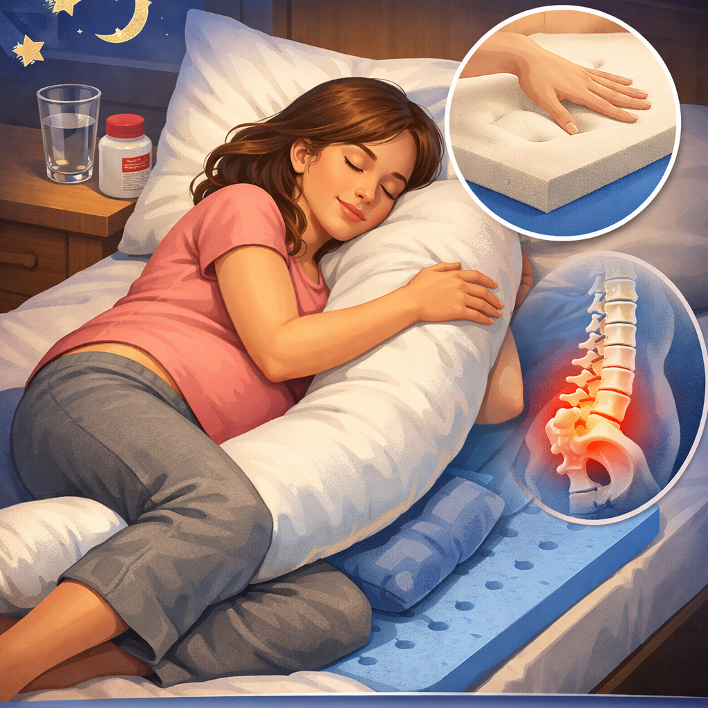 Jak spát v těhotenství pro okamžitou úlevu od bolesti zad a kyčlí