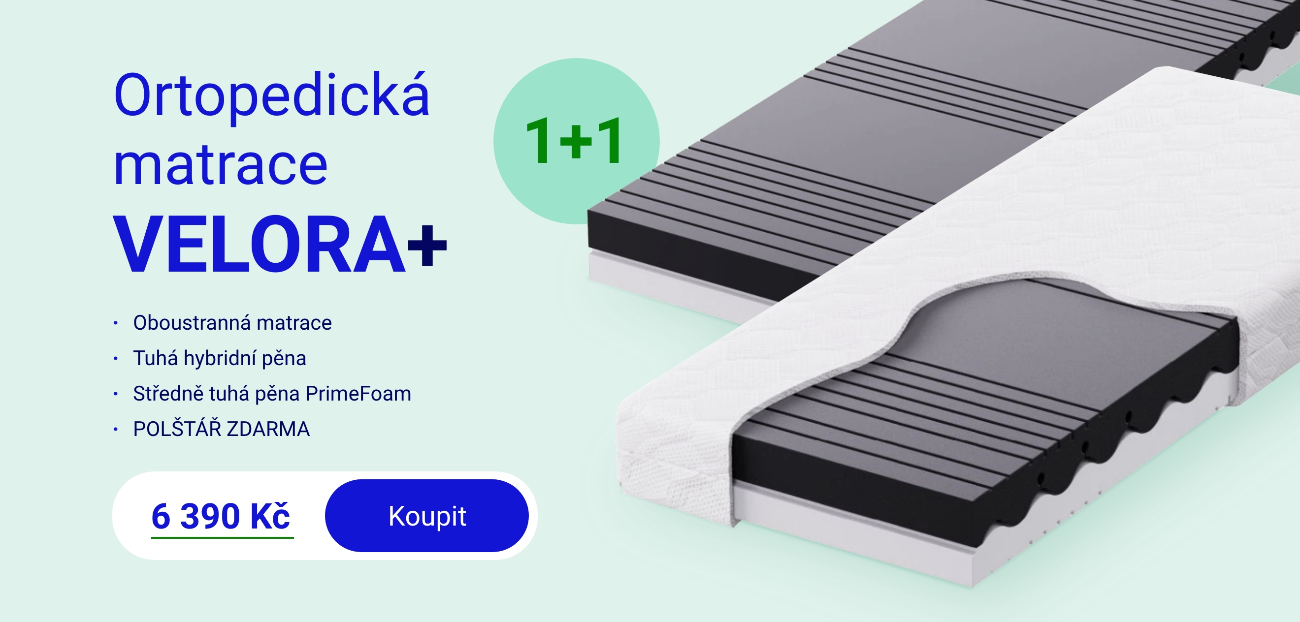 Velora ortopedická matrace