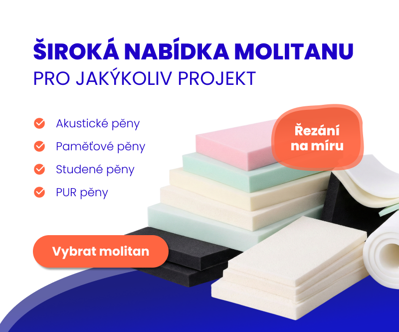 Molitan a ostatní pěny