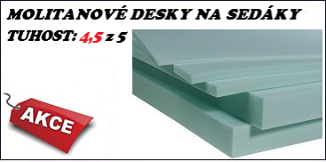 Molitanové desky na sedáky