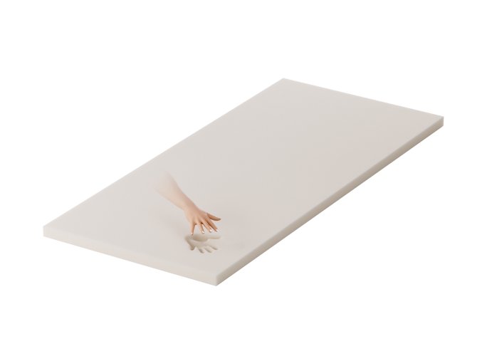 Líná pěna 5cm transparent ořez