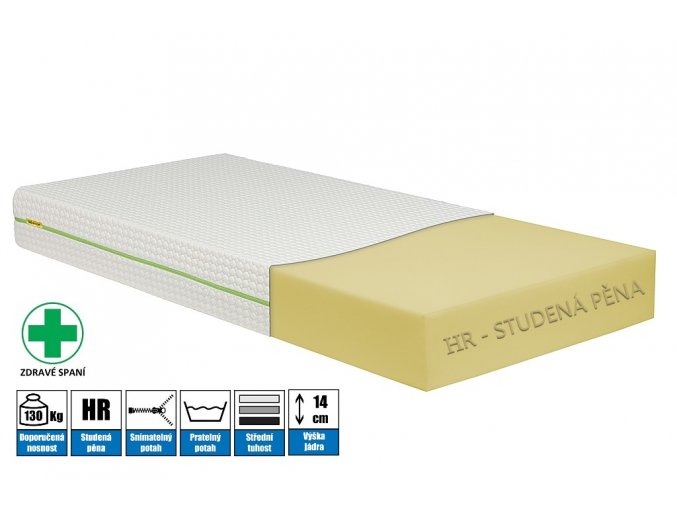 HR matrace 14cm