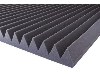 akustický panel hřeben, výška profilu 7 cm, antracit