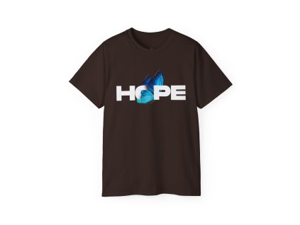 Tričko s potlačou „HOPE“ – Unisex