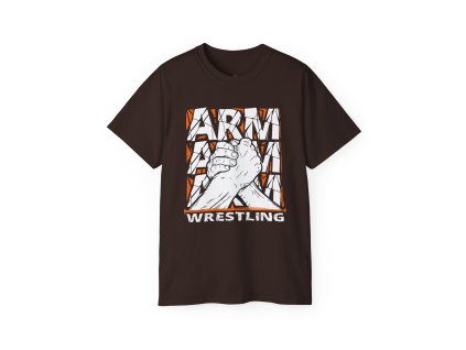 Pánske tričko s potlačou „Armwrestling“