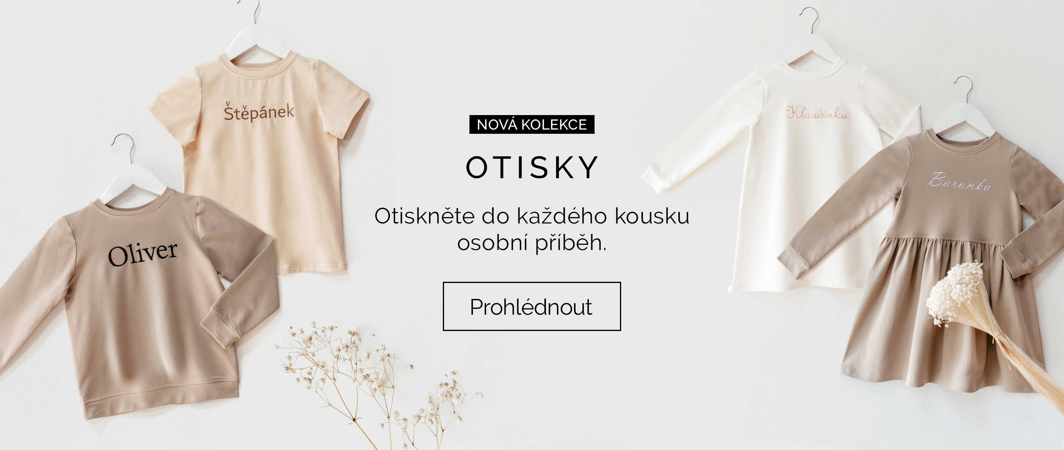 Nová kolekce OTISKY - desktop