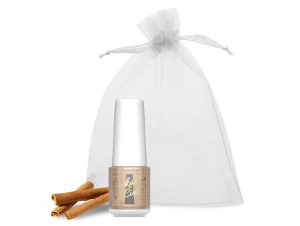 1839 olej na nehtovou kuzicku a nehty s vuni skorice a fondanu v dekorativnim sacku 5 ml