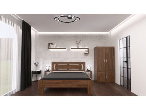 Naomi 180, Skříň Alfa 2D Praktik, Naomi ořech 1