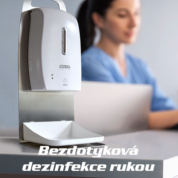 Bezdotyková dezinfekce rukou