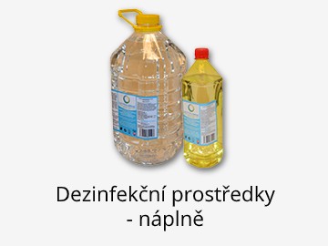 Dezinfekční prostředky - náplně