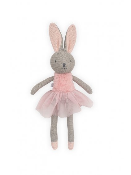 Zajačik Nola Jollein ružový 50 cm