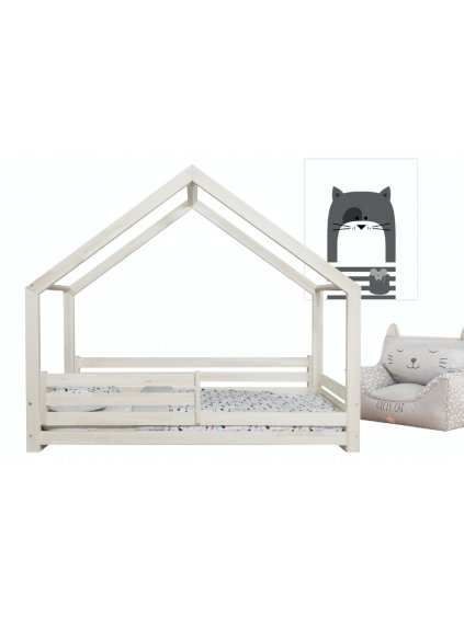 Domčeková posteľ Woodko s bariérkami Rôzne prevedenia
