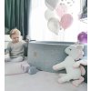 Suchý Bazén Meow Velvet, sivý s 200 loptičkami Rozmer 90x30