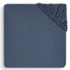 Detská bavlnená plachta Jolly 120x60 Jeans blue