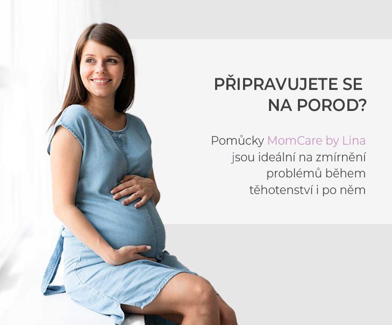 Připravujete se na porod? Obrázek ženy s těhotenským bříškem.