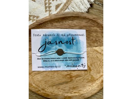 Připomínkový náramek - jasnost