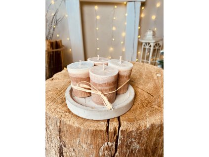 Adventní palmové svíčky