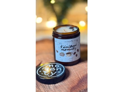 Kávičkové momen.ty - svíčka 180 ml