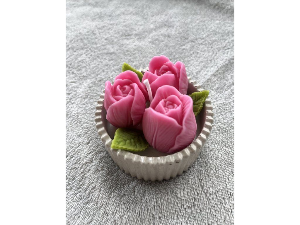 Sojová svíčka TULIPÁNY