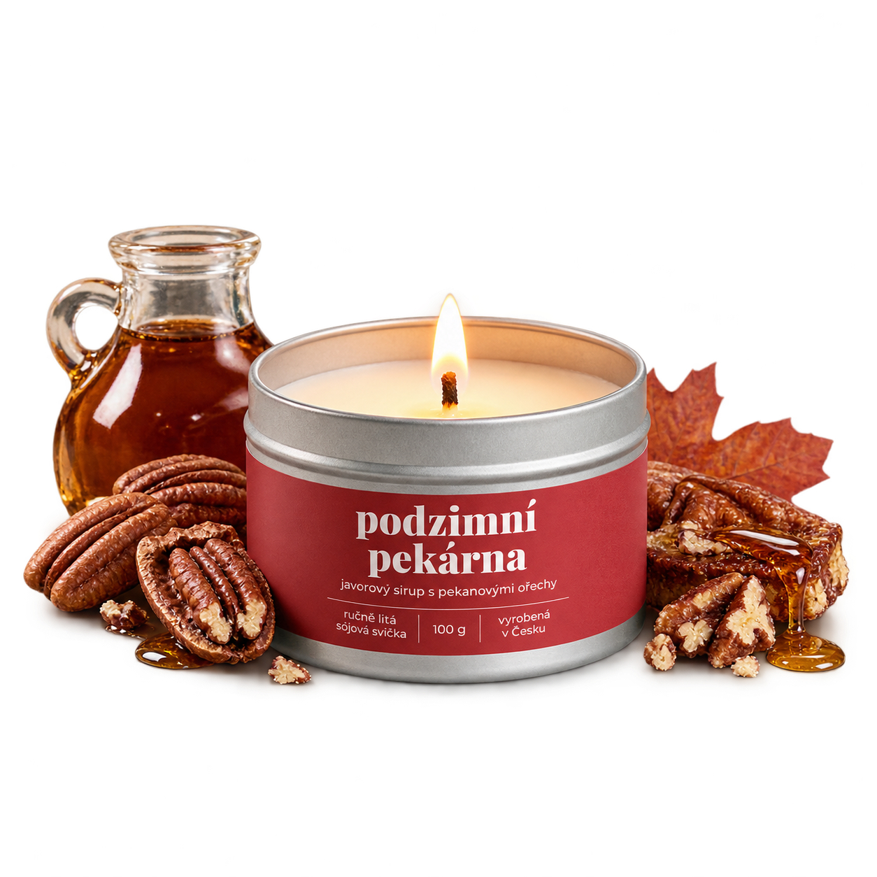 Sójová svíčka Podzimní pekárna