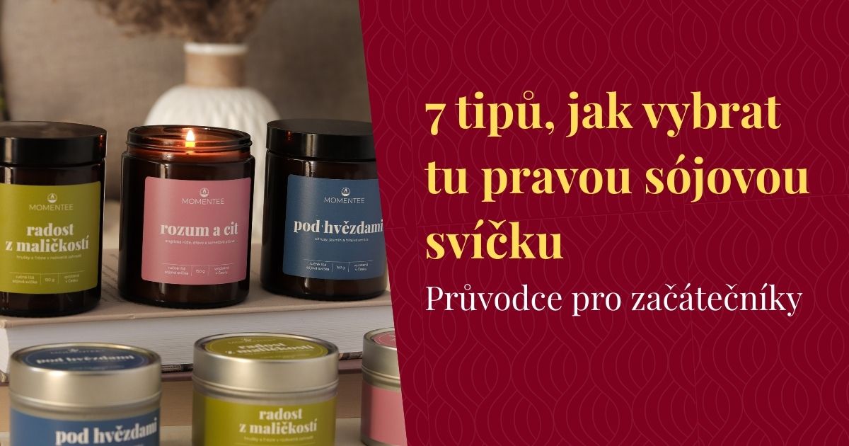 Jak vybrat sójovou svíčku – ilustrační fotografie