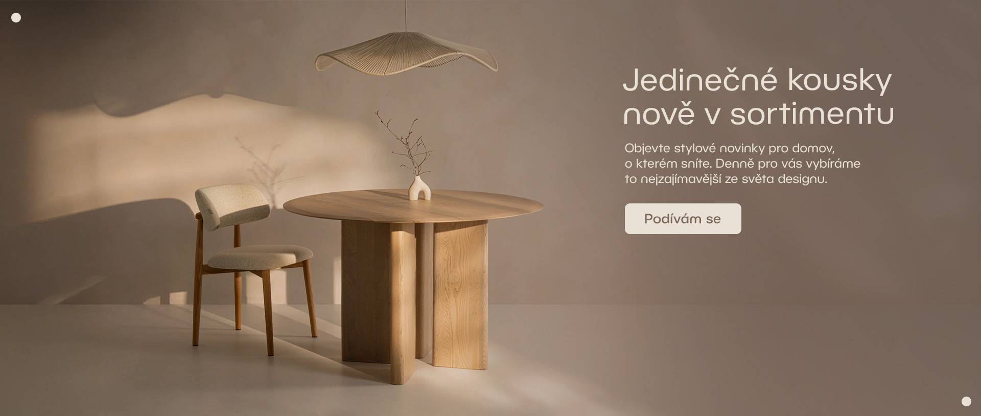 Designové novinky