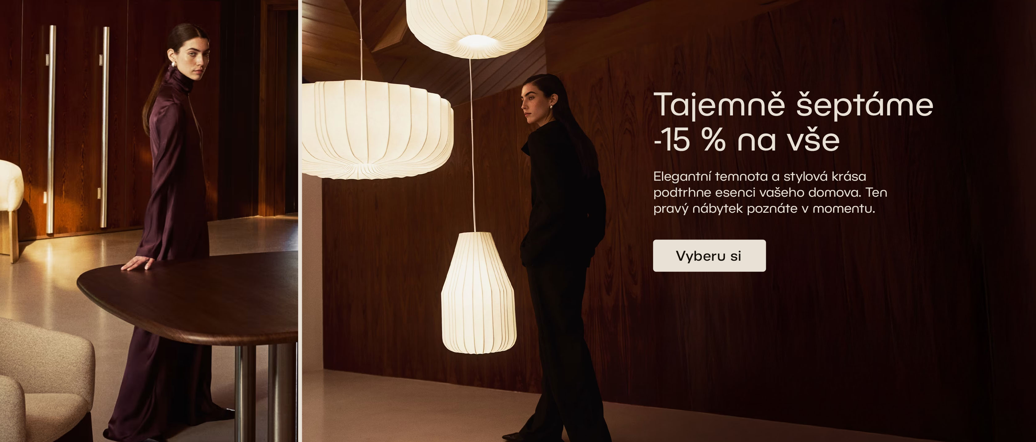 Tajemně šeptáme -15 % na vše