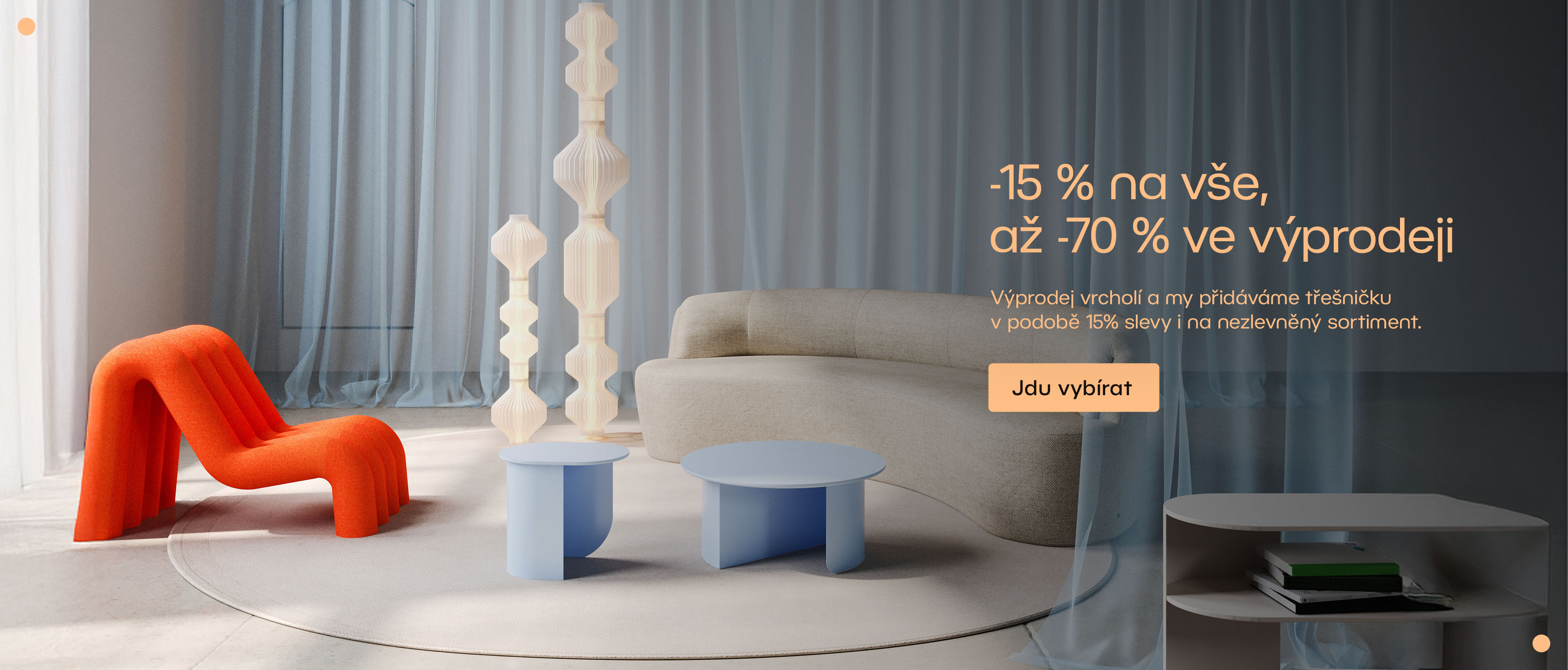 Výprodej + 15 % na vše