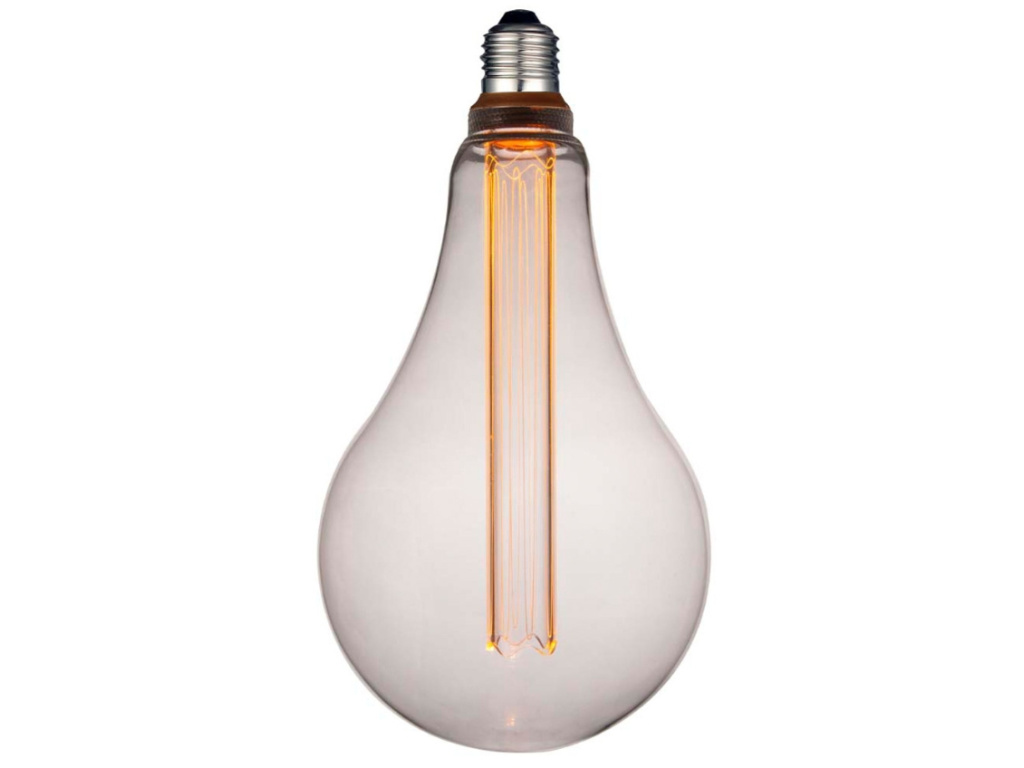 Čirá dekorativní žárovka Halo Design COLORS Dim LED XL E27