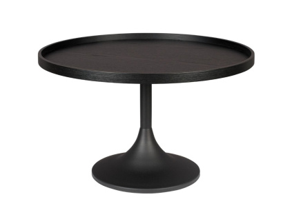 Černý dubový konferenční stolek ZUIVER JASON 69 cm