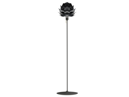 Černé plastové závěsné stínidlo Silvia 50 cm