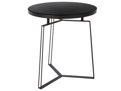 Kovový konferenční stolek Zahira 50 cm