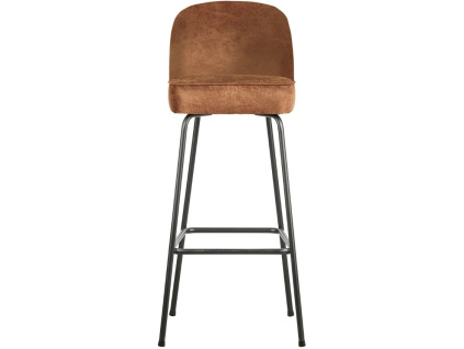 Koňakově hnědá koženková barová židle Tergi 79 cm848x848