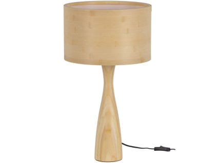 Bambusová stolní lampa Lacia 55 cm