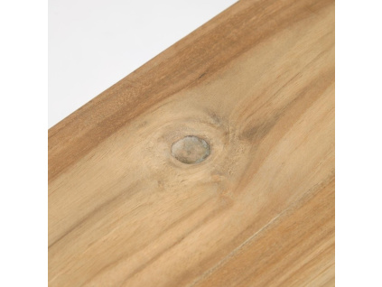 Teaková lavice Kave Home Safara 150 cm