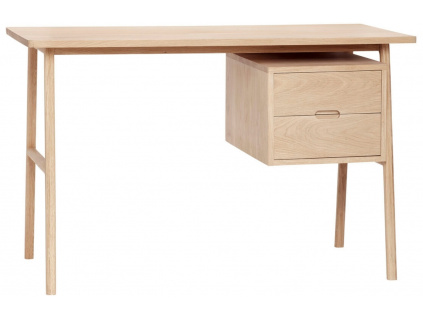 Dubový pracovní stůl Hübsch Architect 120 x 57 cm