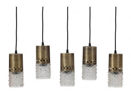 Mosazné závěsné světlo Albie